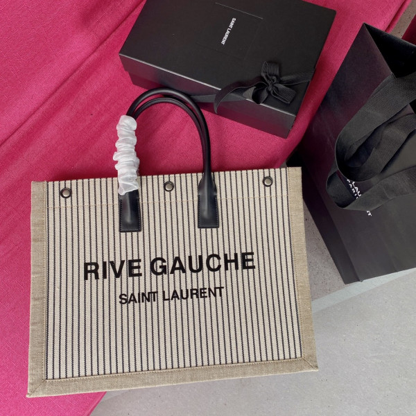 Y*L rive gauche tote bag