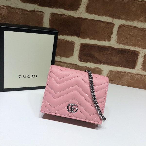 G*u*i gg marmont chain wallet
