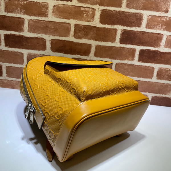 G*u*i gg embossed backpack