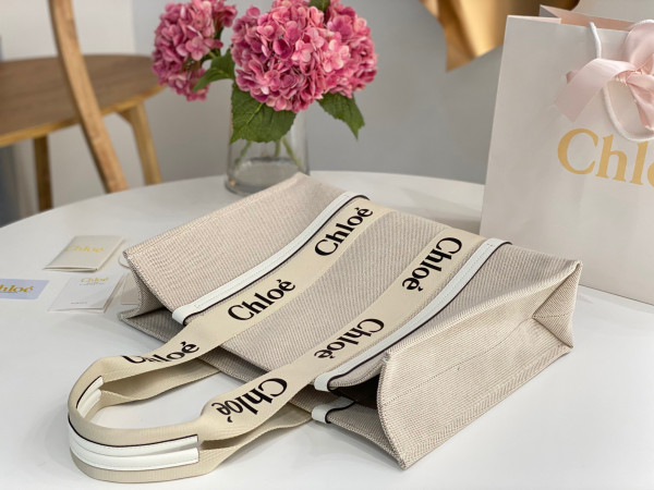 CHLOÉ large woody tote bag
