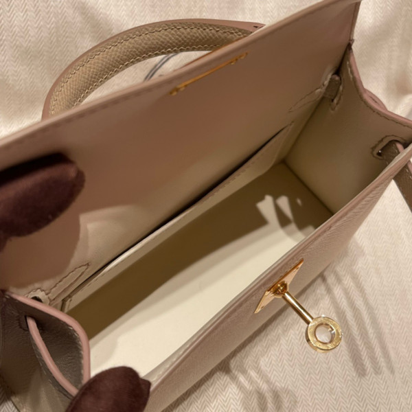 H**mes kelly mini ii all handmade