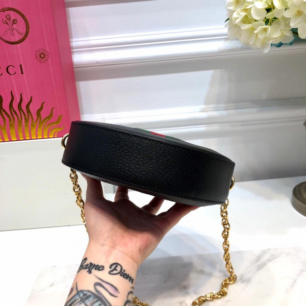 G*u*i ophidia mini round shoulder bag