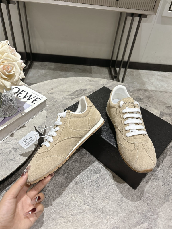 Pra*a montecarlo re-edition 2005 suede sneakers