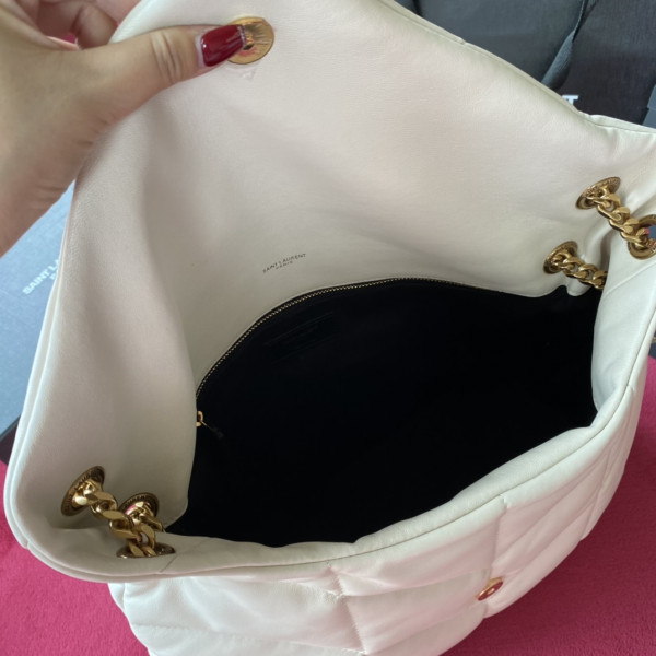 Y*L puffer medium bag in quilted lambskin